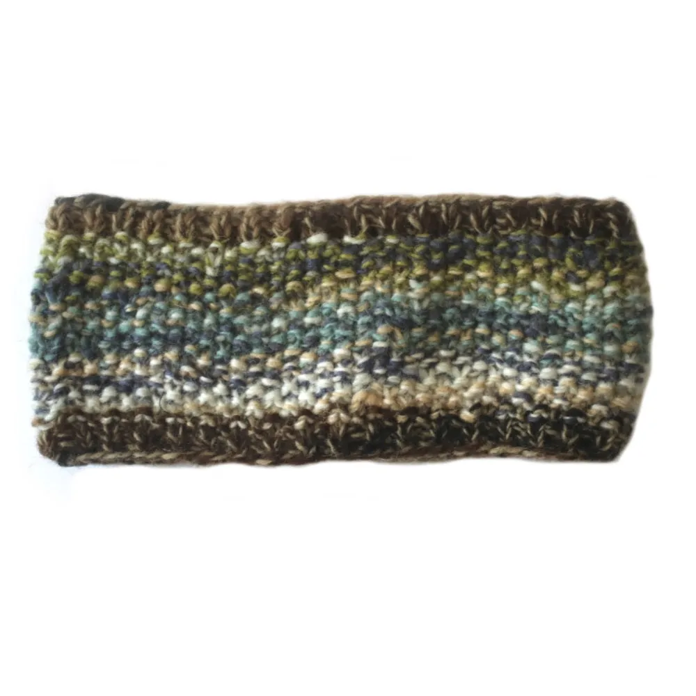 abstract colour blend headband