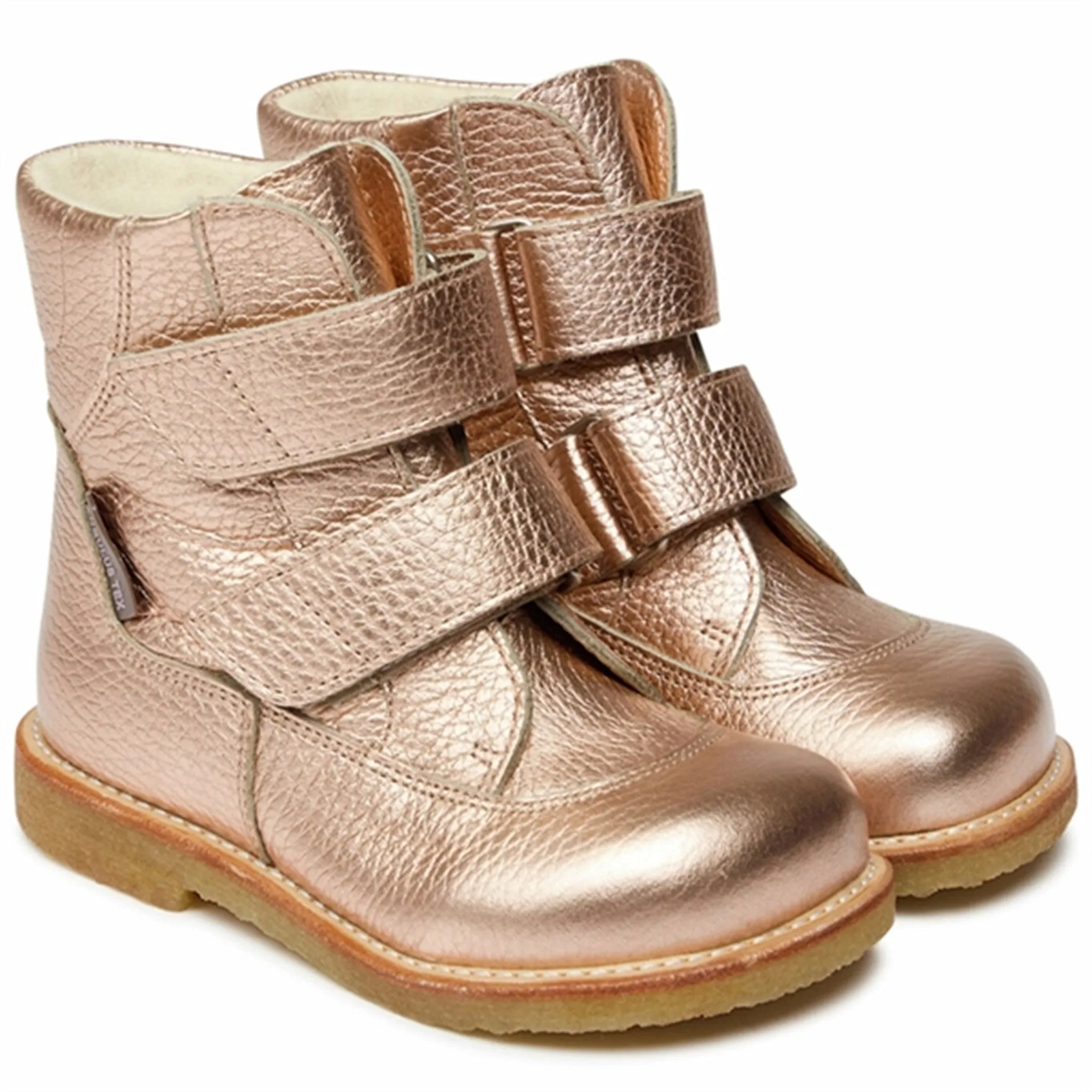 Angulus Tex Boots w Velcro Light Copper