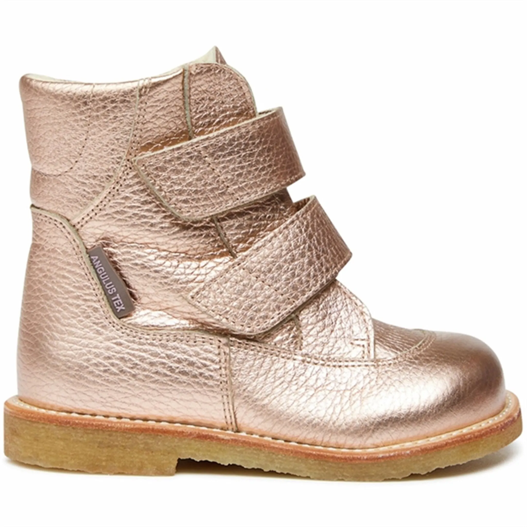 Angulus Tex Boots w Velcro Light Copper