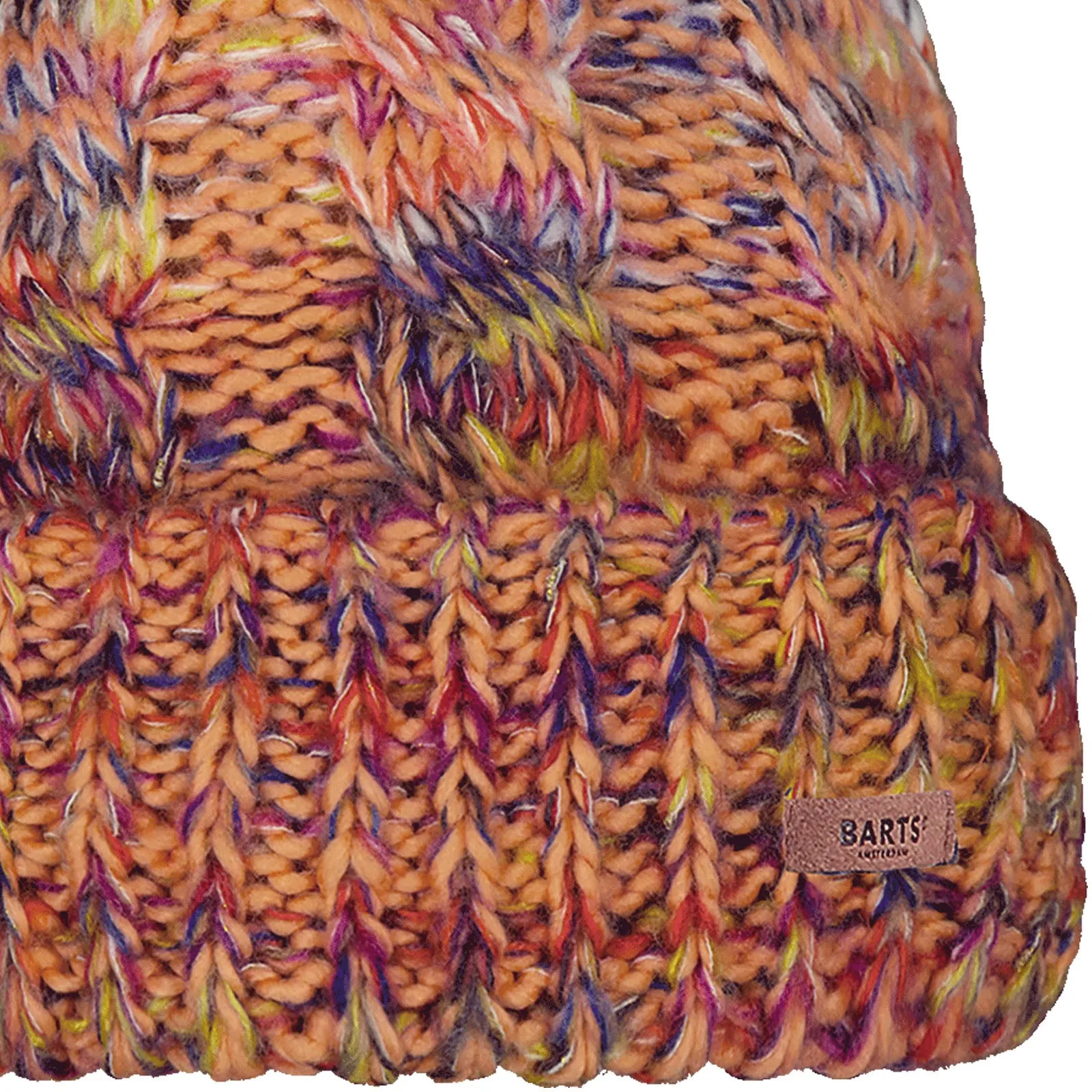 Barts Womens Iska Chunky Cable Knitted Bobble Hat