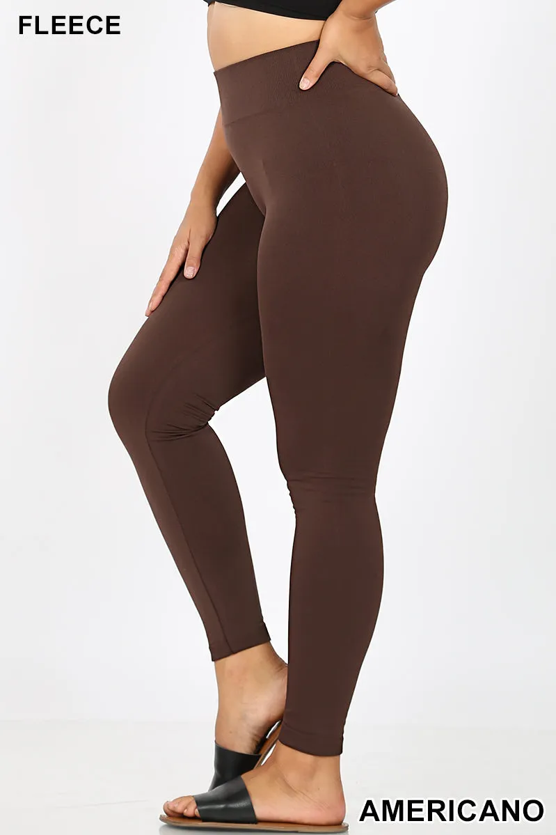 Beautifully Basic Cozy Up Fleece Lined Leggings