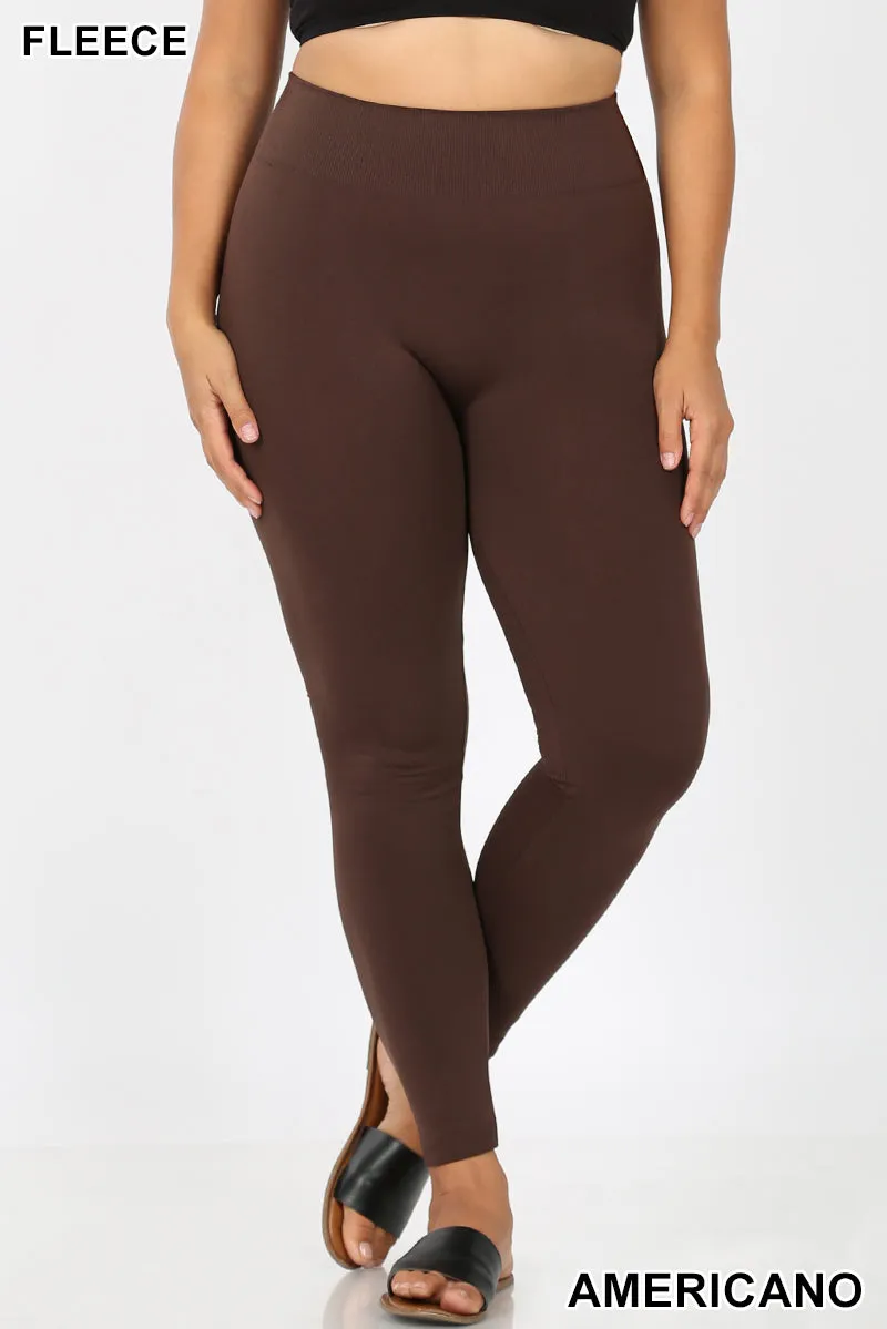 Beautifully Basic Cozy Up Fleece Lined Leggings