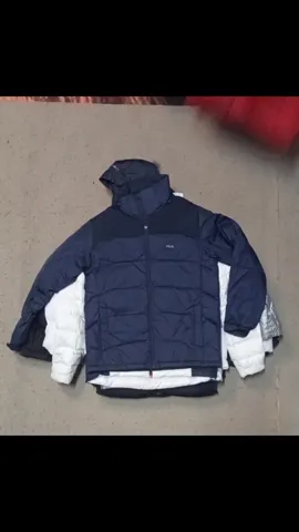 Branded Fila Puffer jackets 15 pieces