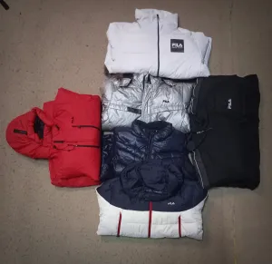 Branded Fila Puffer jackets 15 pieces