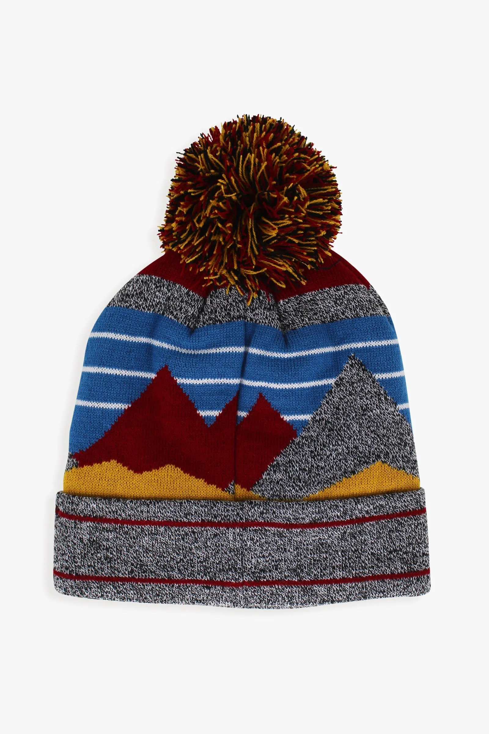 Canada Adult Fleece Lined Hat With Scenic Landscape