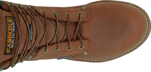 Carolina 8 insulated, waterproof steel toe Copper Logger #CA5821