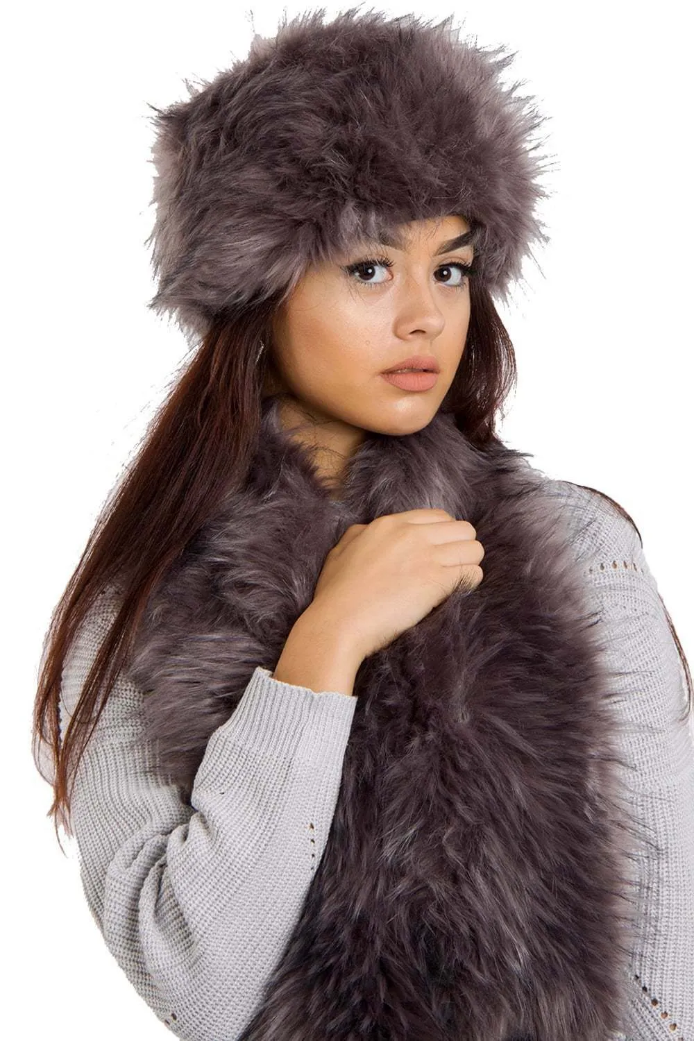 Faux Fur Russian Cossack Hat