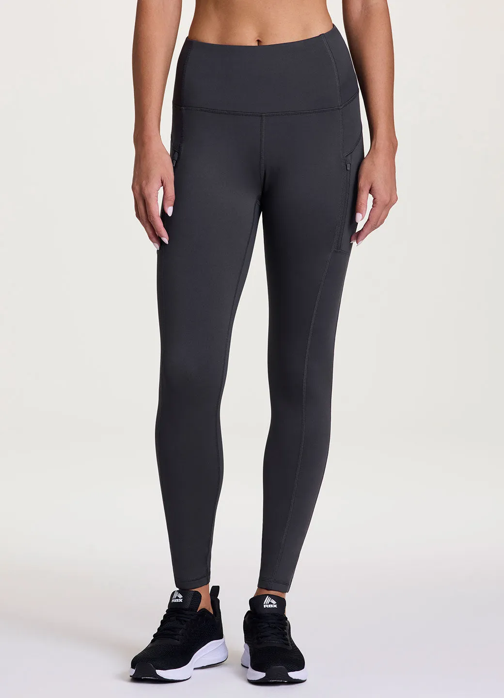 Fleece Lined Zip Pocket Legging