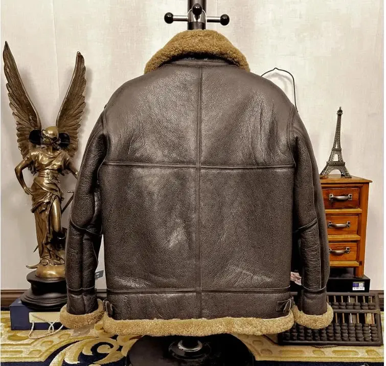 Funki Buys | Jackets | Men's Genuine Leather Sheepskin Jacket