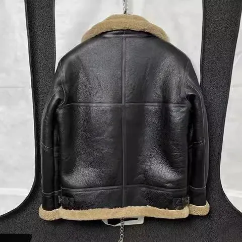 Funki Buys | Jackets | Men's Genuine Leather Sheepskin Jacket