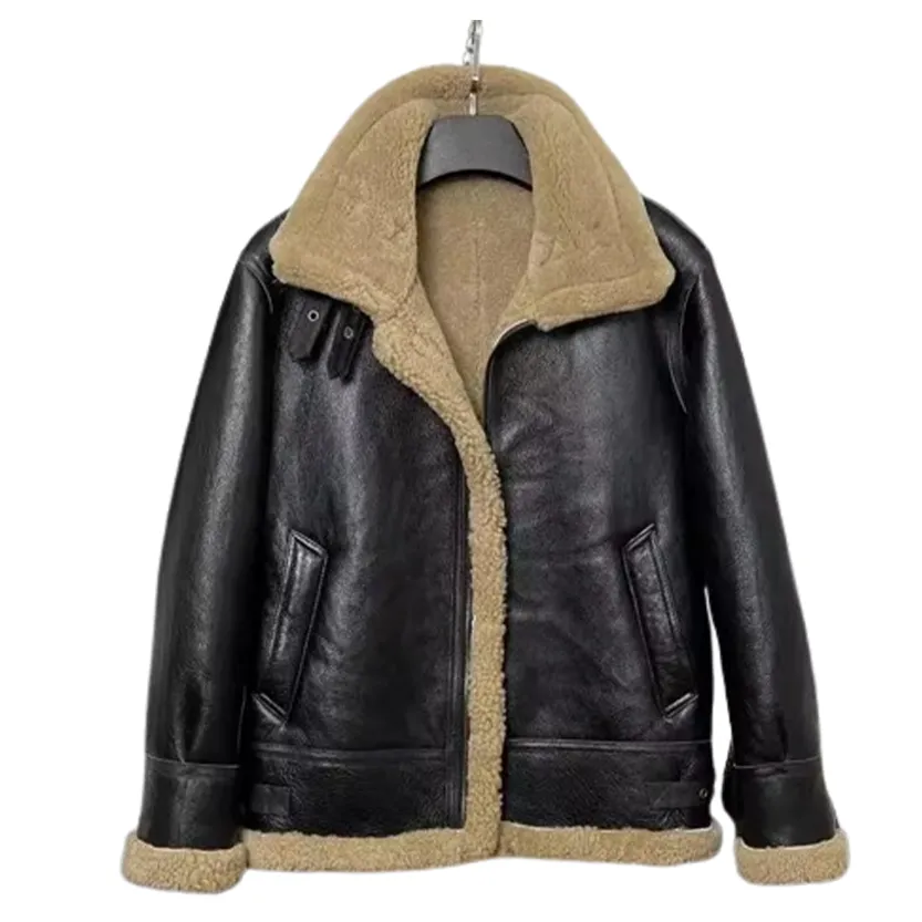 Funki Buys | Jackets | Men's Genuine Leather Sheepskin Jacket