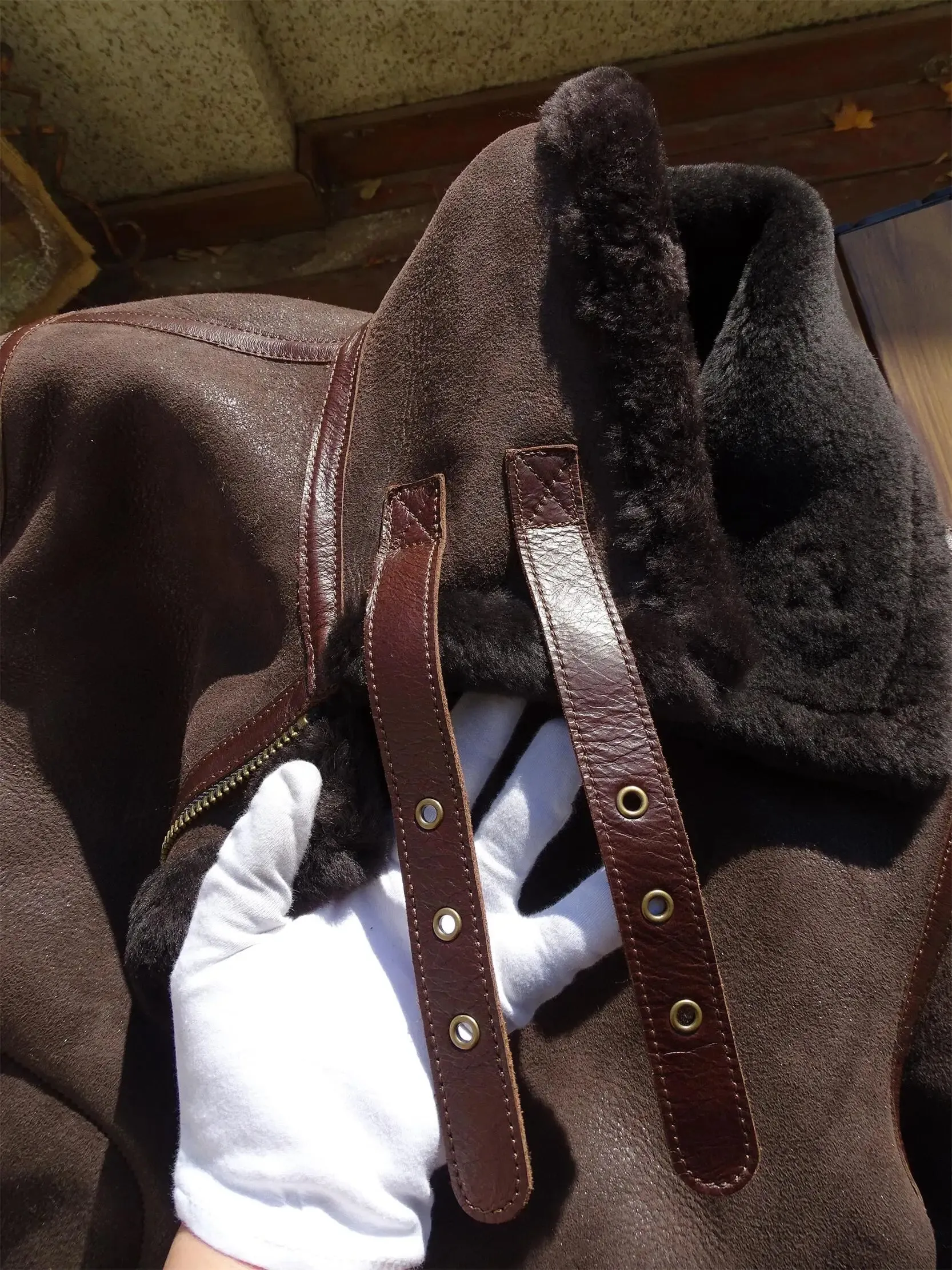 Funki Buys | Jackets | Men's Genuine Leather Sheepskin Jacket