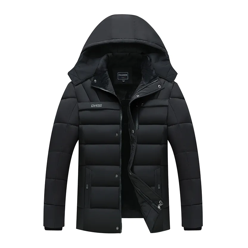 Funki Buys | Jackets | Men's Warm Winter Hooded Fleece Parka