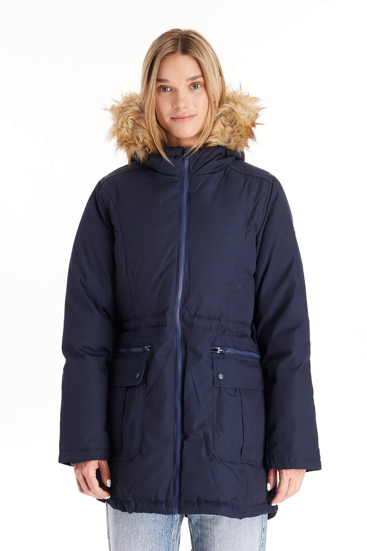 Gabardine Down Winter Parka