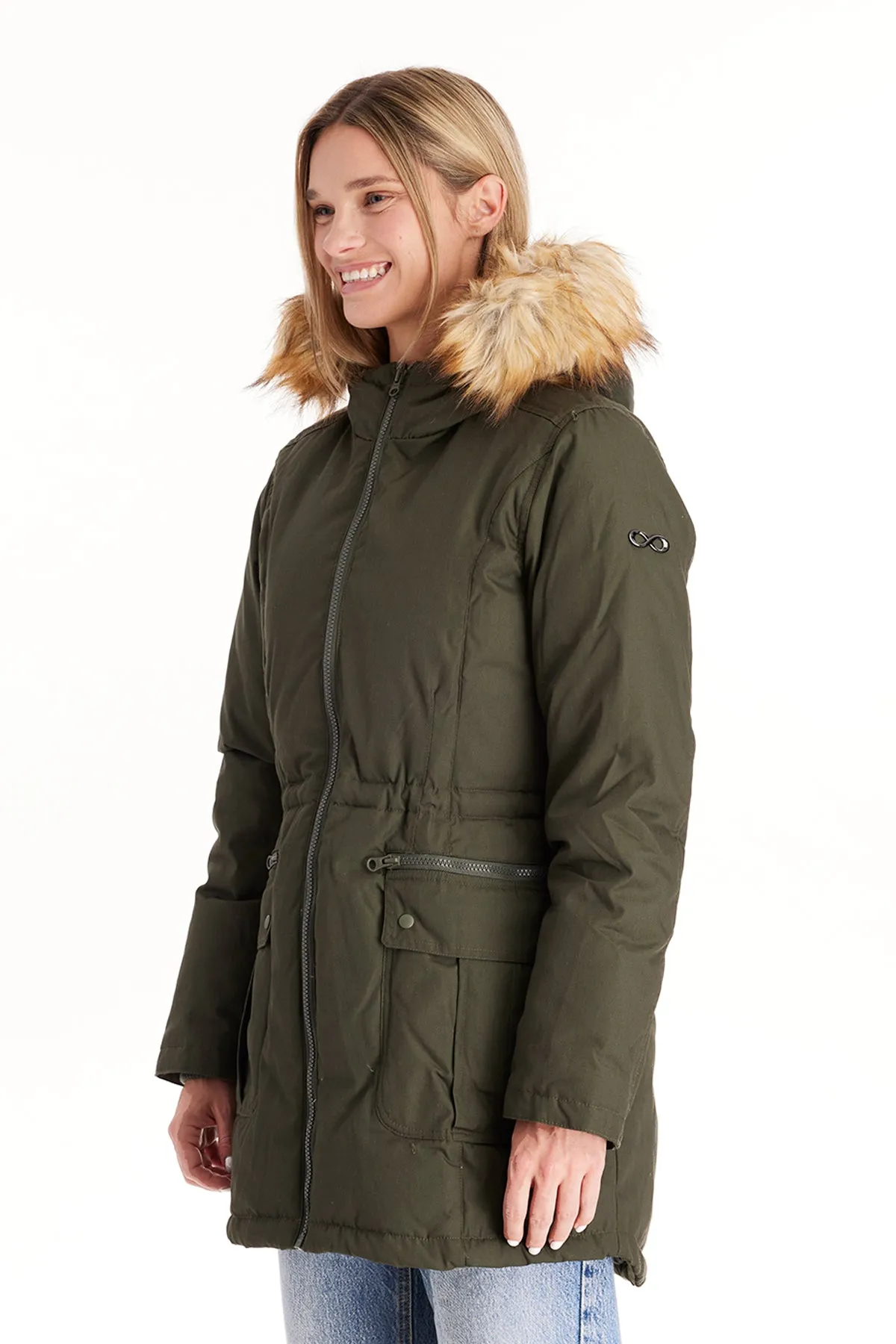 Gabardine Down Winter Parka