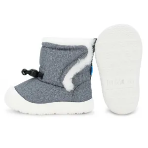 Heather Grey Baby Winter Boots