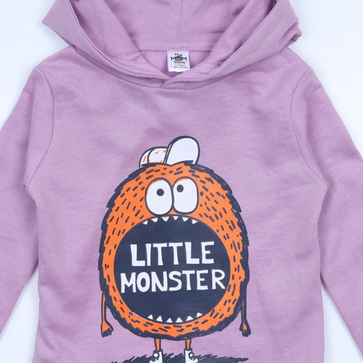 Hooded Sweatshirt Combo of 3-Owlsome-Little Monster-Rockstar Dino