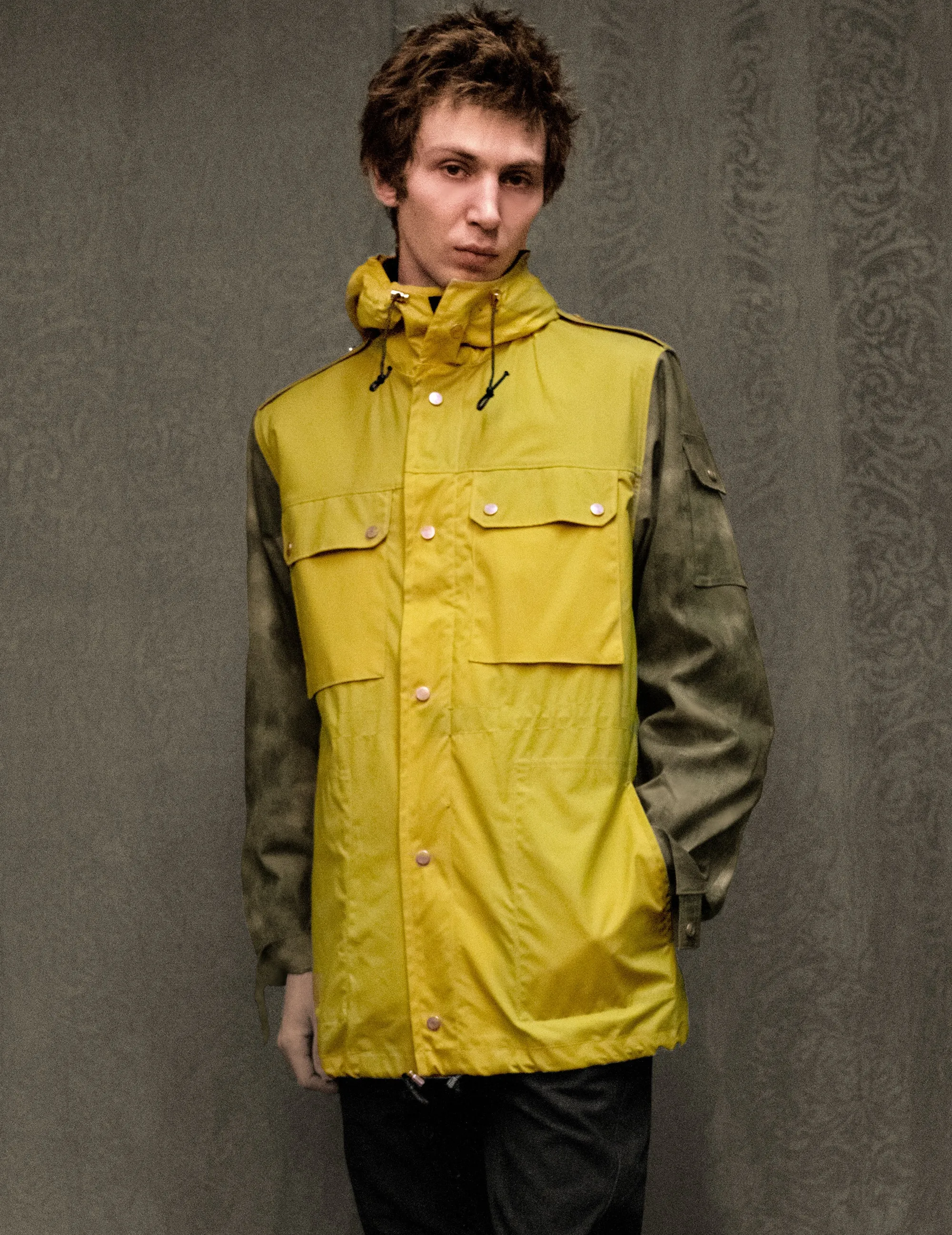 IMMORTAL Desert Parka Camo / Yellow Combo (CAMO SLEEVES)