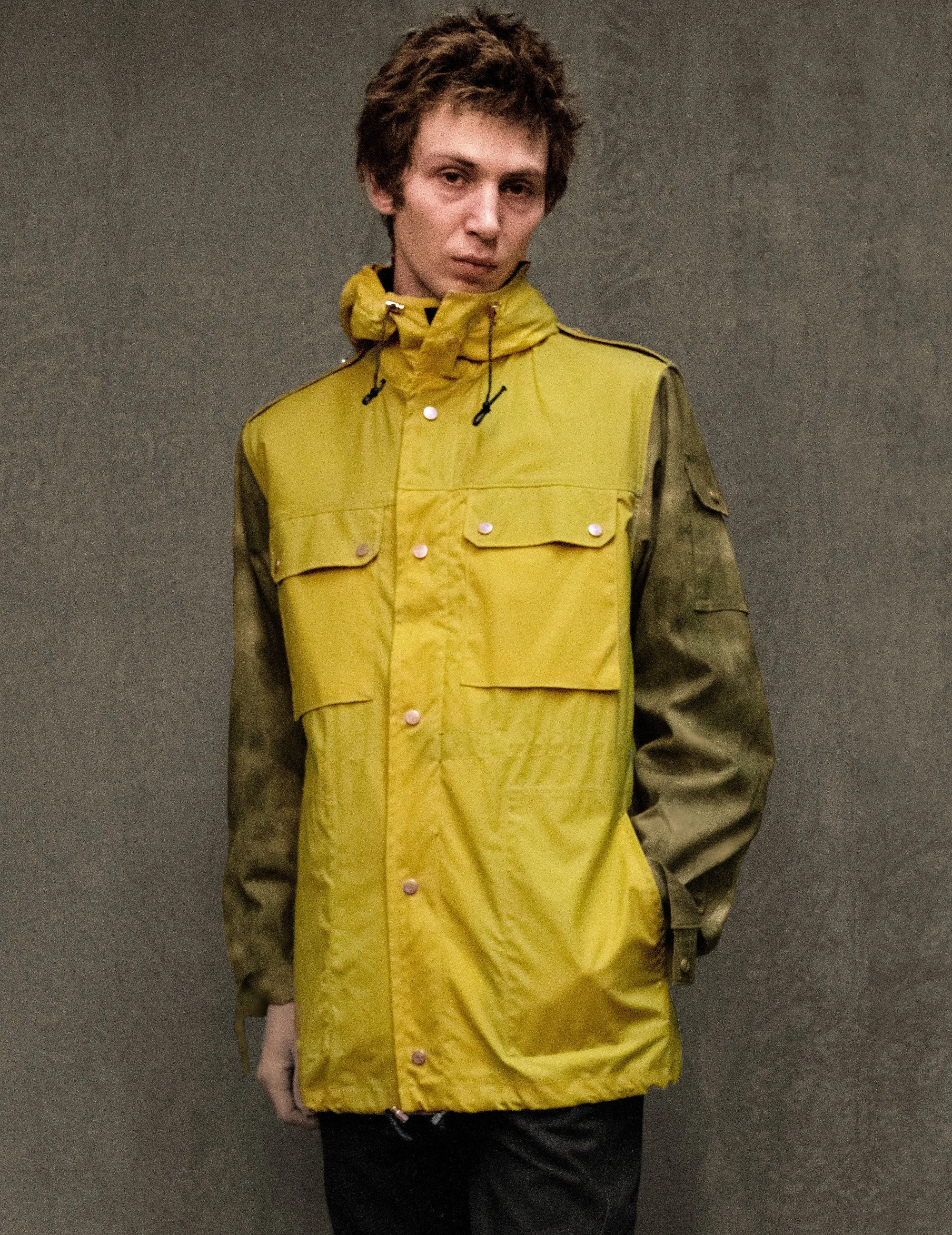 IMMORTAL Desert Parka Camo / Yellow Combo (CAMO SLEEVES)