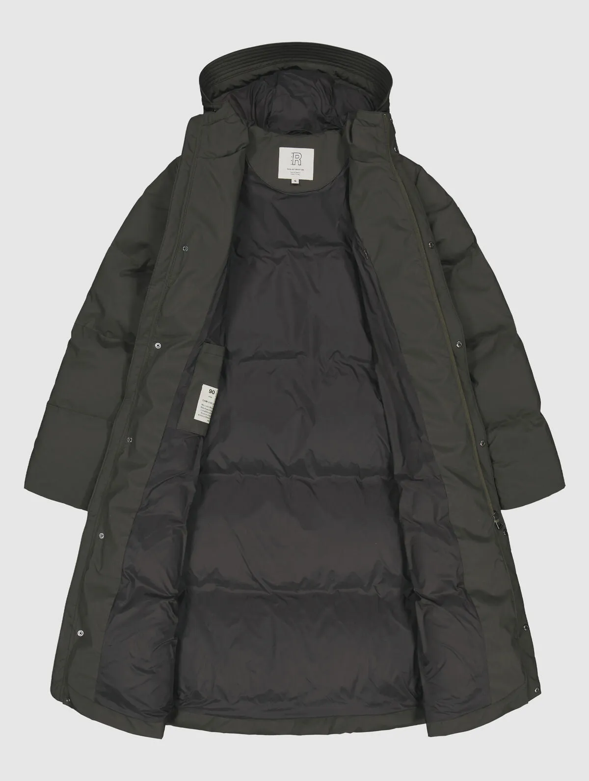 Kainuu Down Winter Jacket Greyish Green