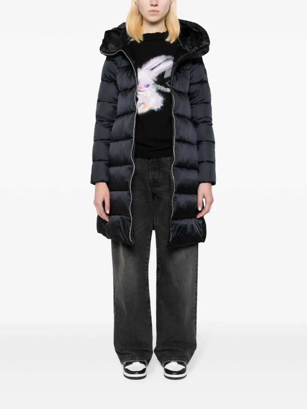 Lysa hooded puffer coat