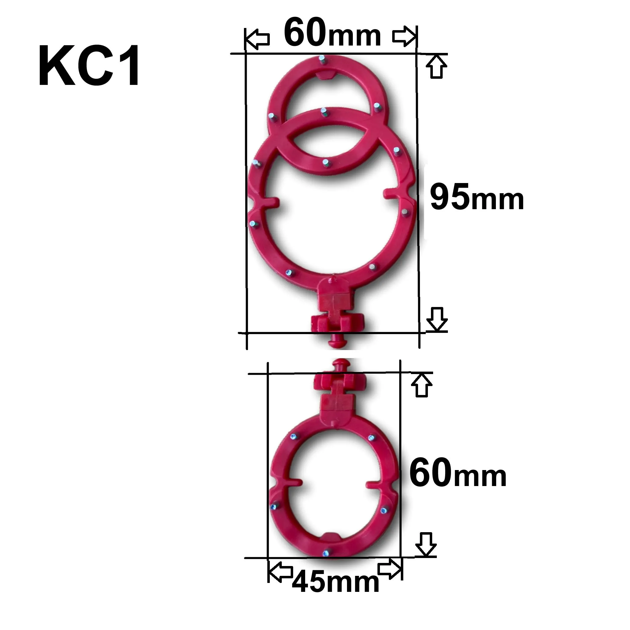 OCsystem Cleat Set KC1 39-46