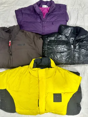 Puffer Jackets Polo,Tommy,Puma,Champion other brands