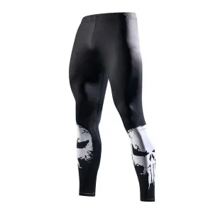 PUNISHER Compression Leggings for Men