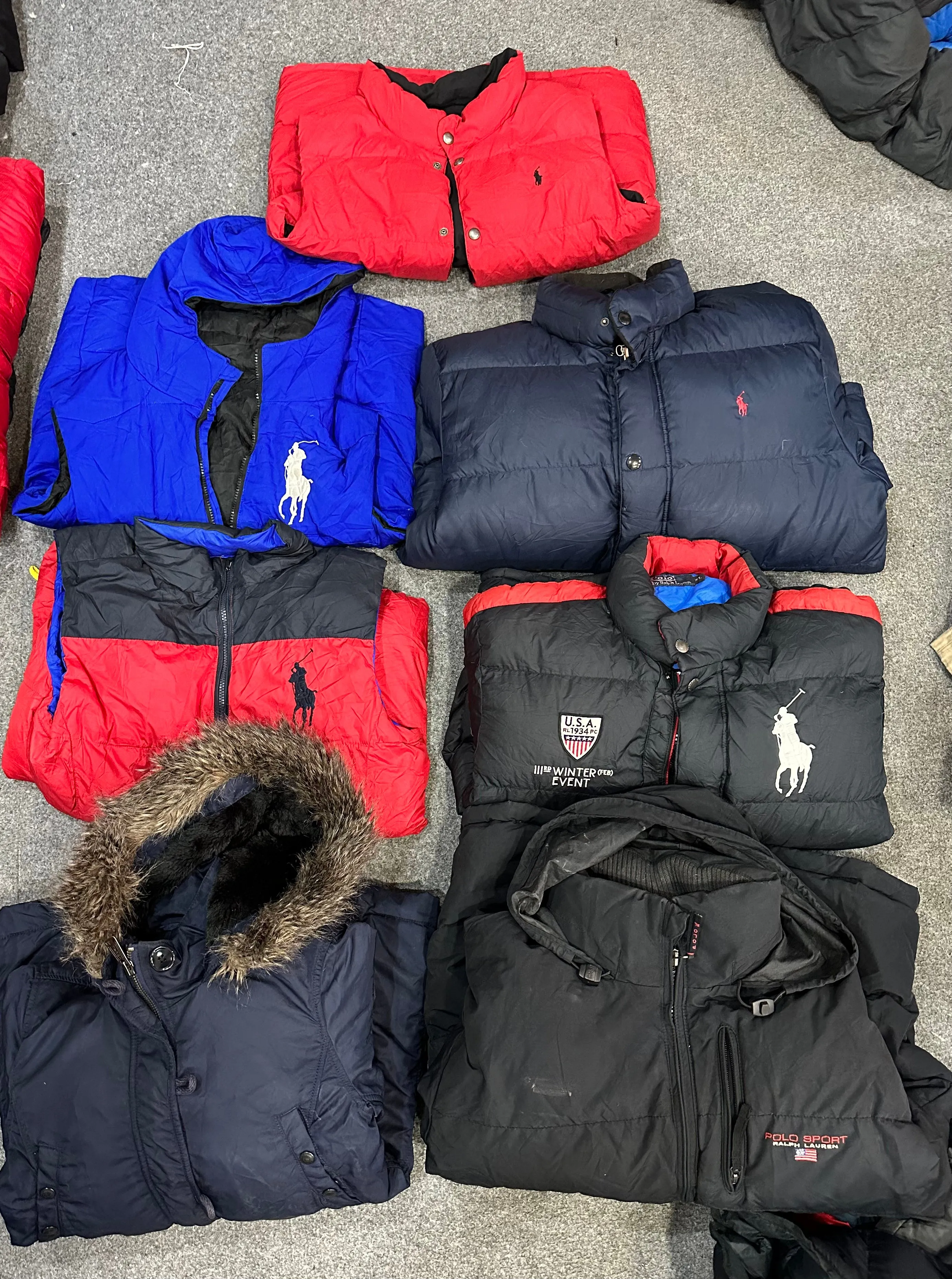 Ralph lauren puffer jackets