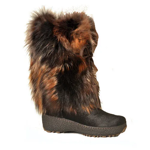 Regina Imports | Gigi | Fox Fur Boots | Women's