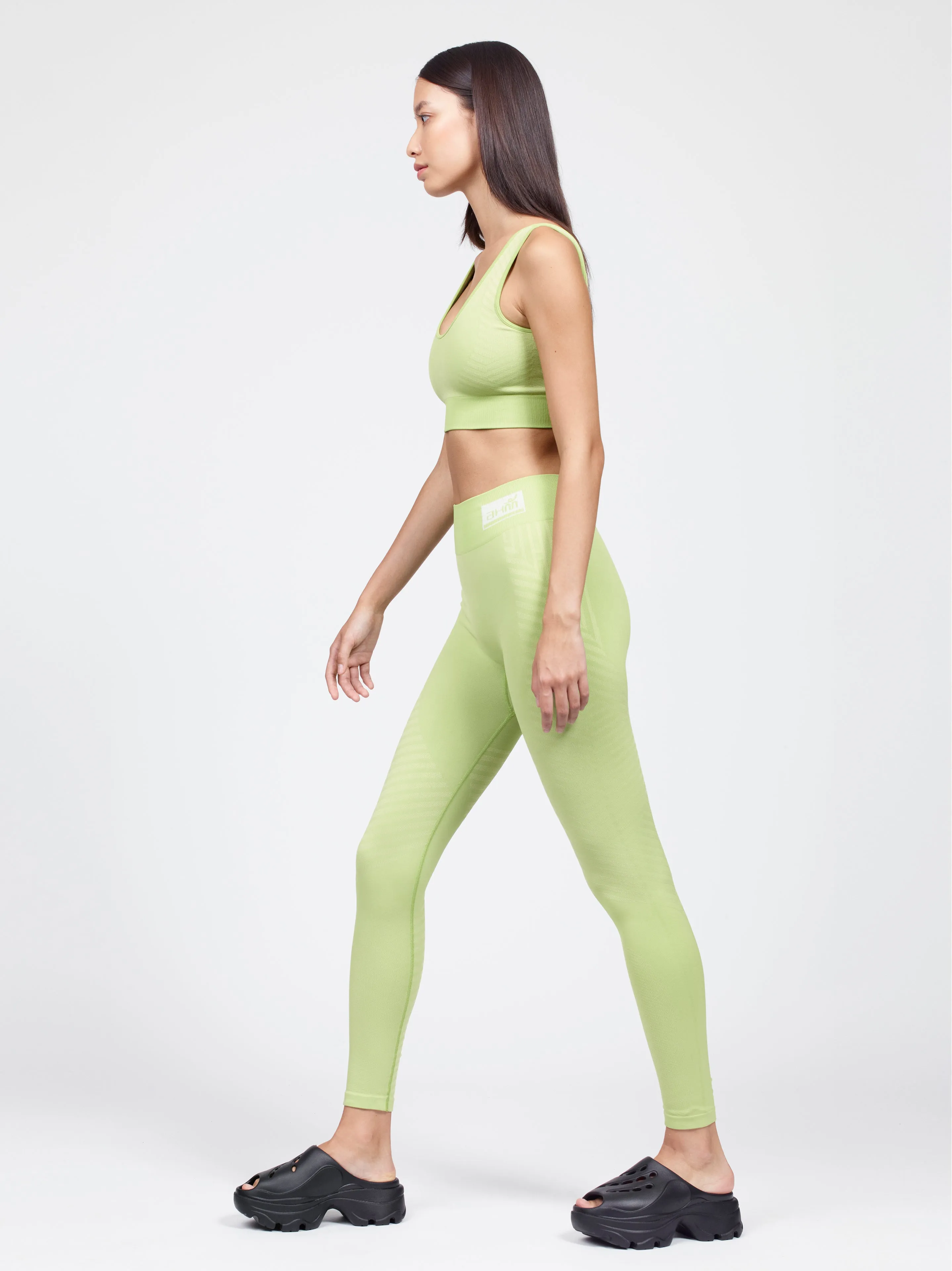 Scoop Neck Sport Bra & Compression Legging