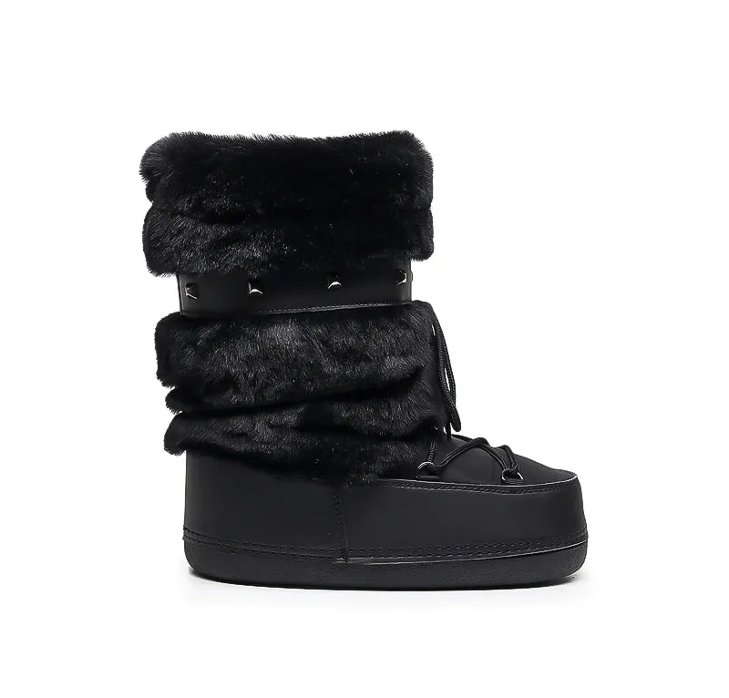 Snow Boot -  Luxury Fluffy Furry