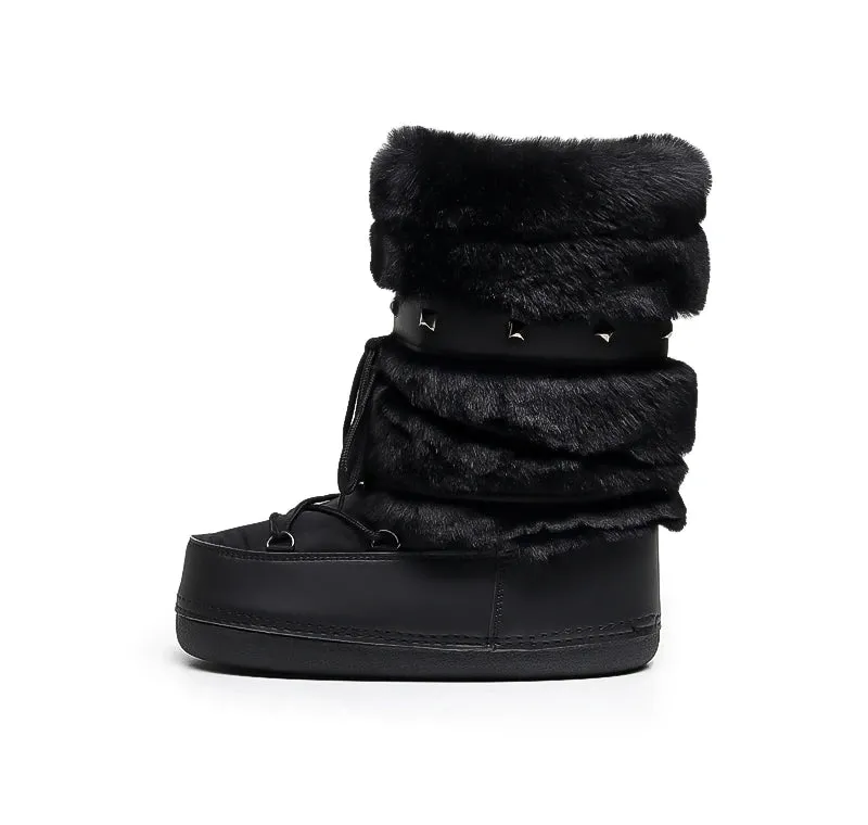 Snow Boot -  Luxury Fluffy Furry