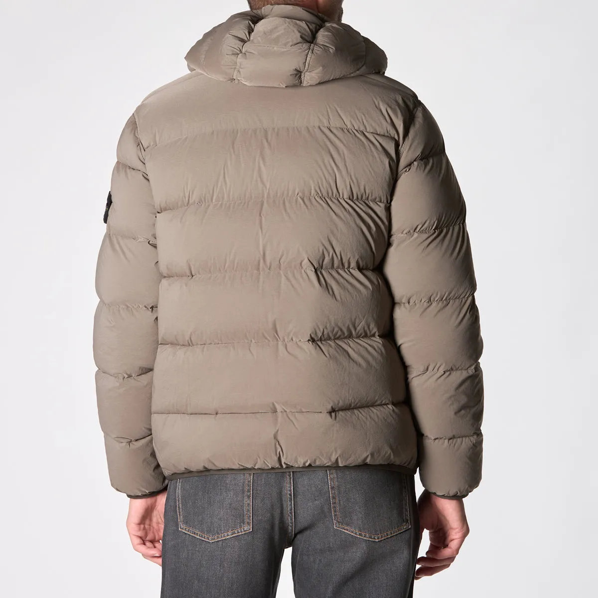 STONE ISLAND DOWN JACKETS 811543128 V0075 BROWN