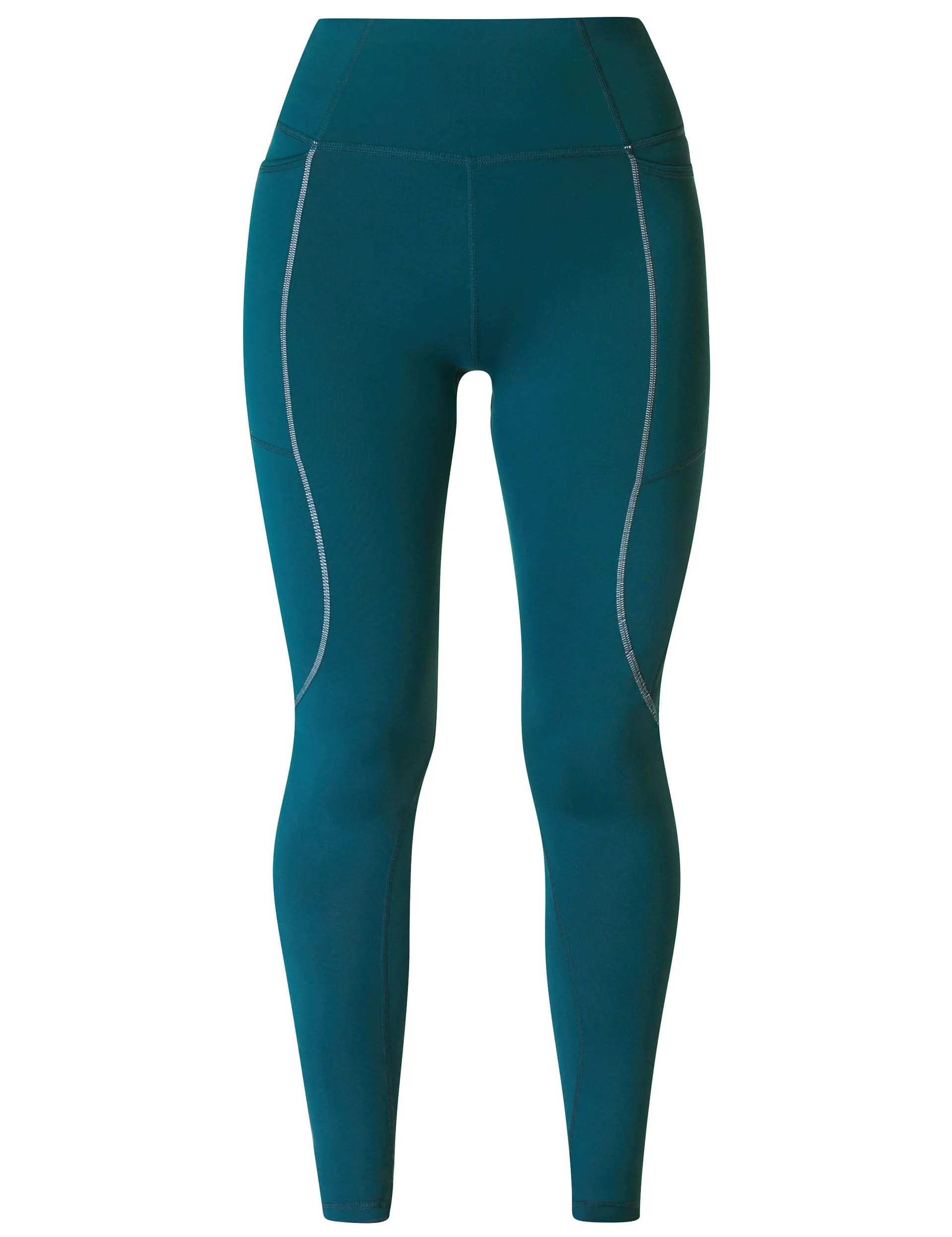 Therma Boost Running Leggings - Deep Green