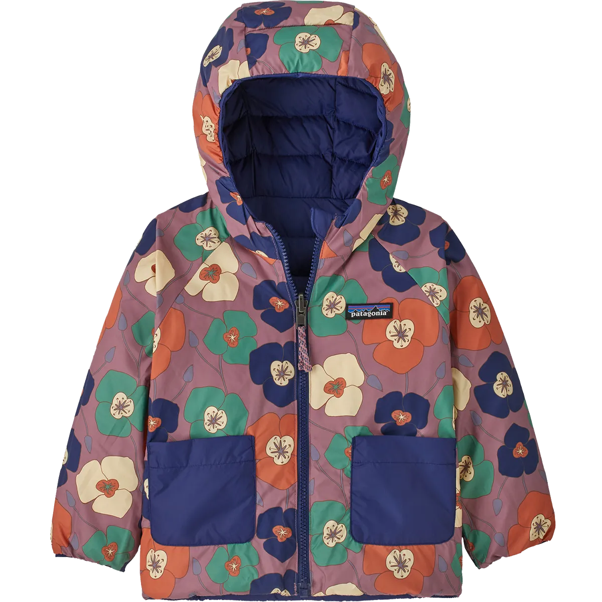 Toddler Reversible Down Sweater Hoody