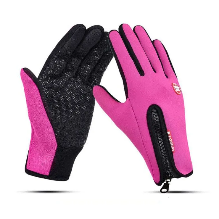 Touchscreen winter thermal gloves