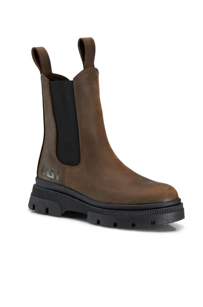 Waterproof Chelsea Boot Brown