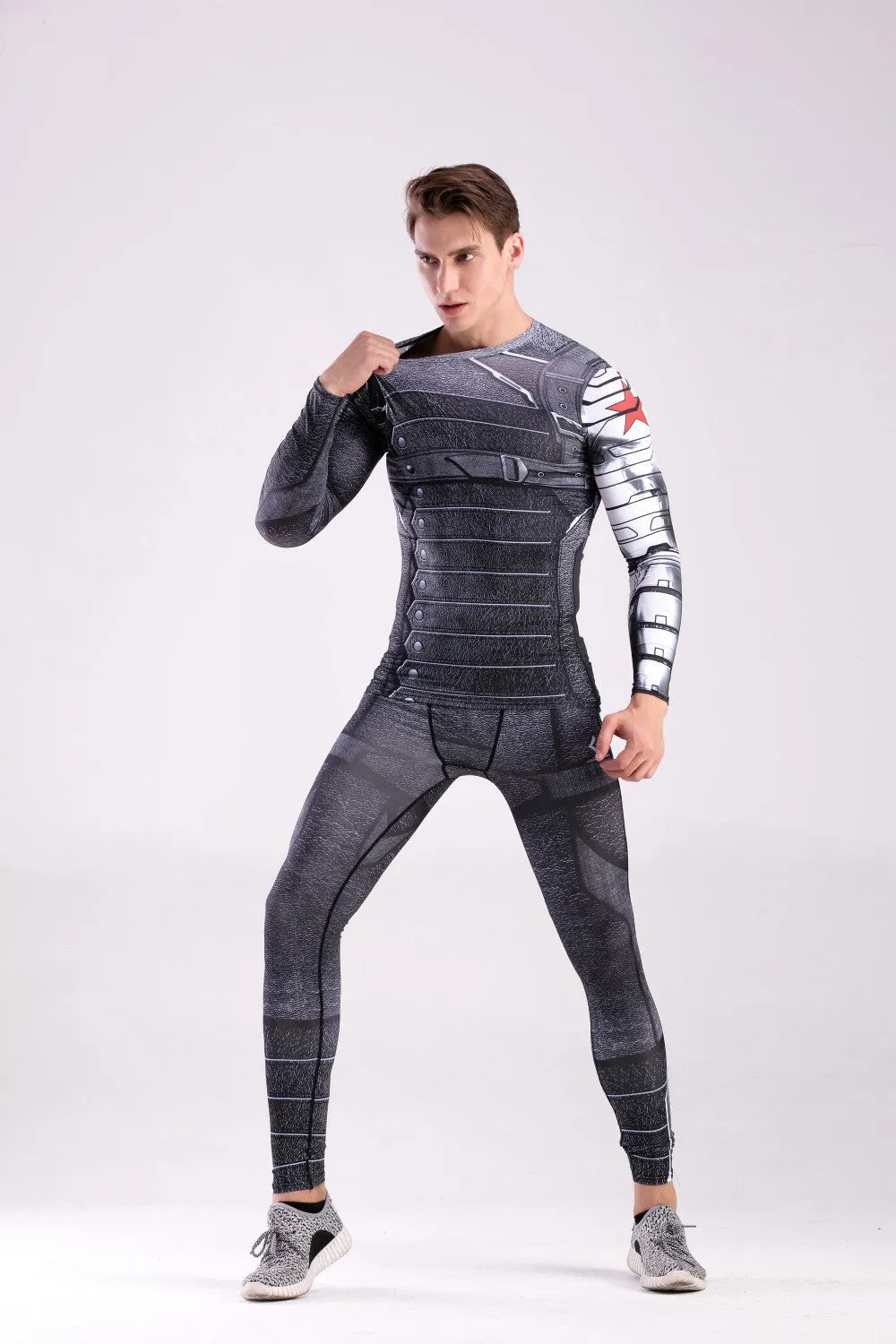 WINTER SOLDIER Compression Leggings/Pants for Men