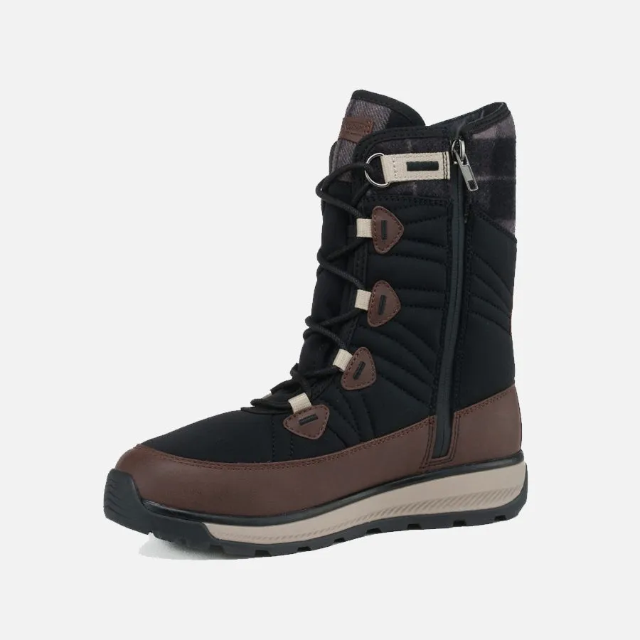 Women's Ice Wonder HI Wide 2E (Brown Repel Leather)